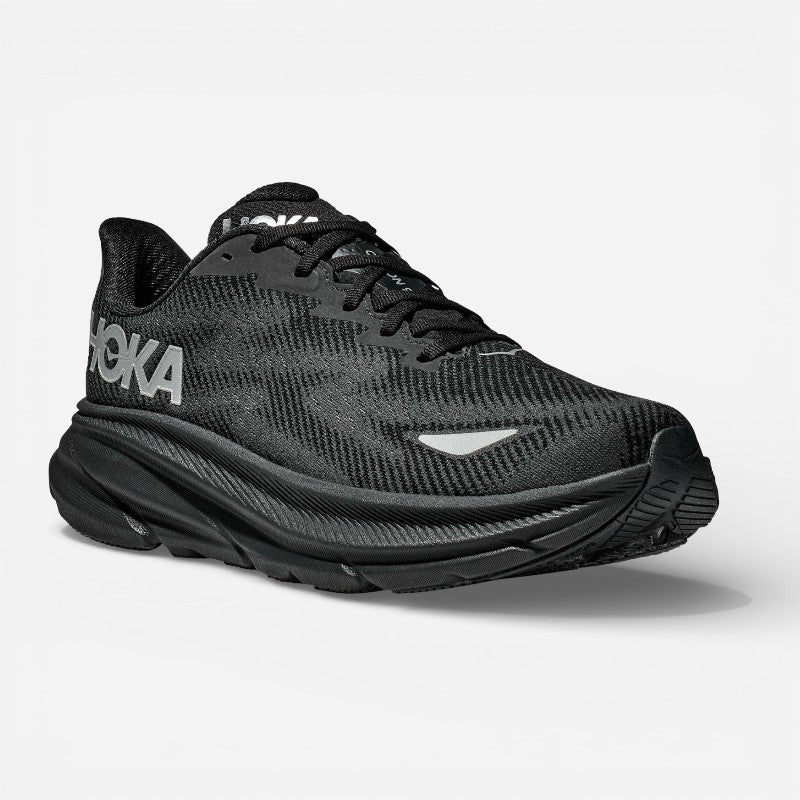 Women's Clifton 9 GTX Black/Black – Sole Provisions