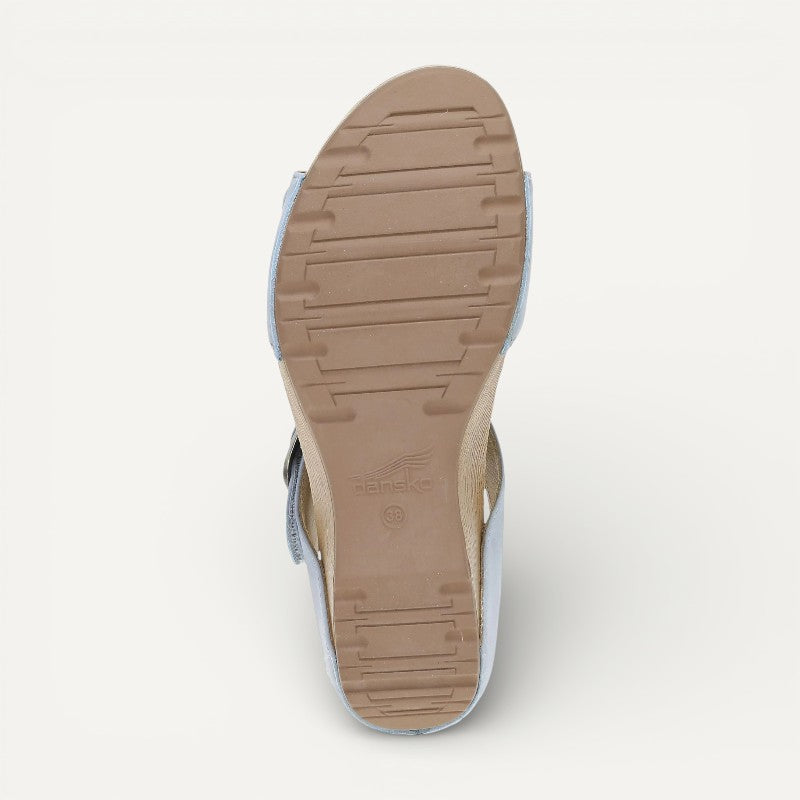 Tanya Sky Nubuck Leather