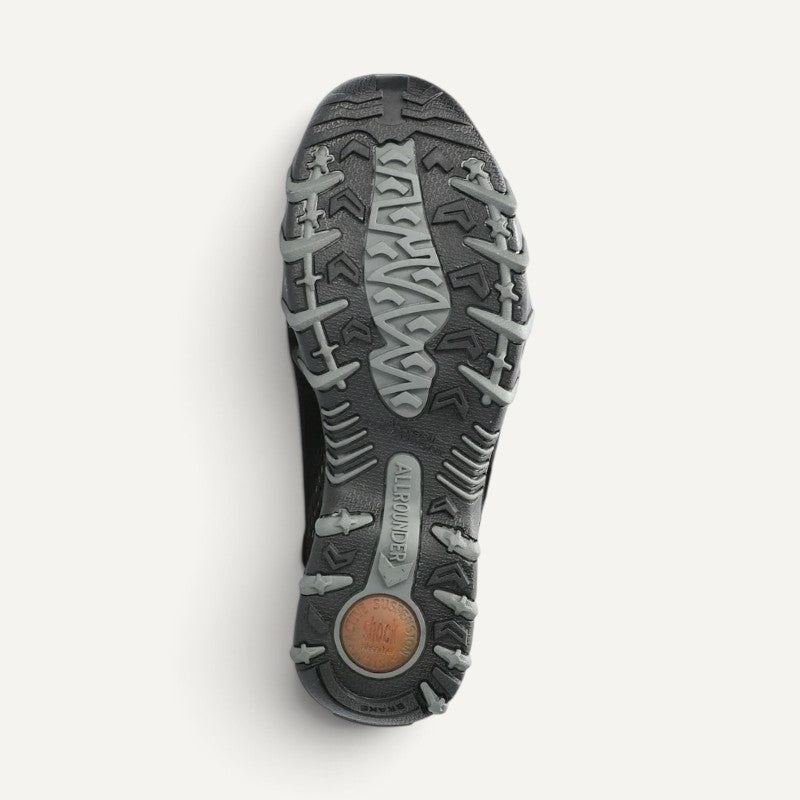 Niro Black Suede Mesh