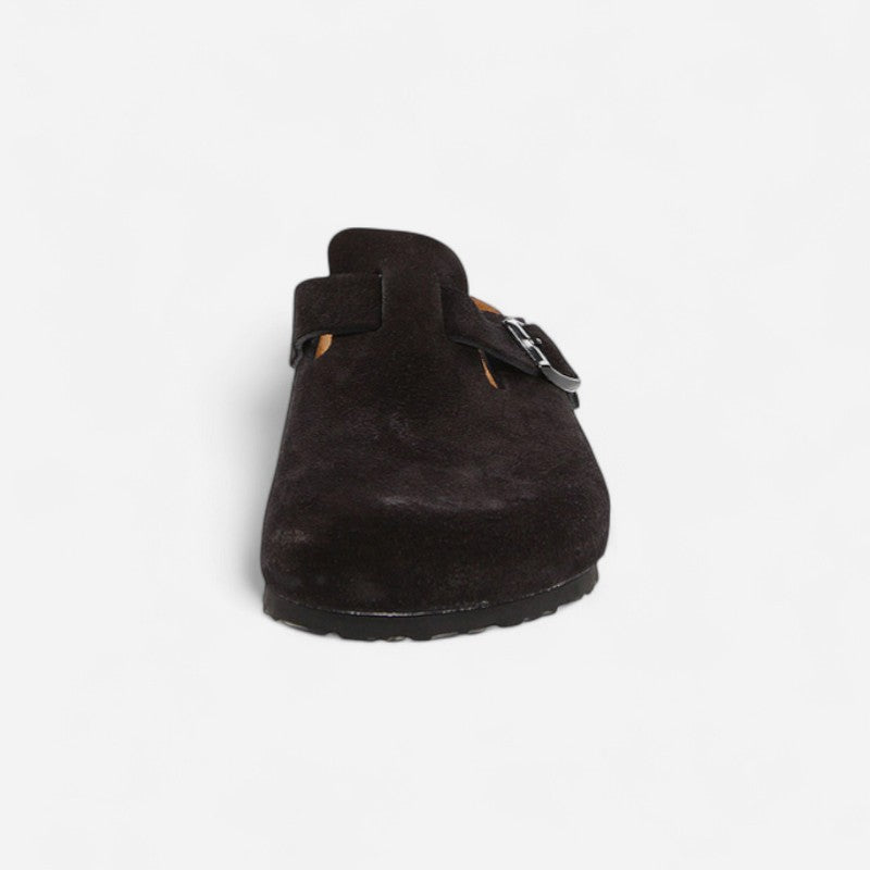 Birkenstock Unisex Boston Soft Footbed Suede Leather