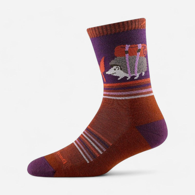 Critter Club Micro Crew Lightweight With Cushion Chestnut