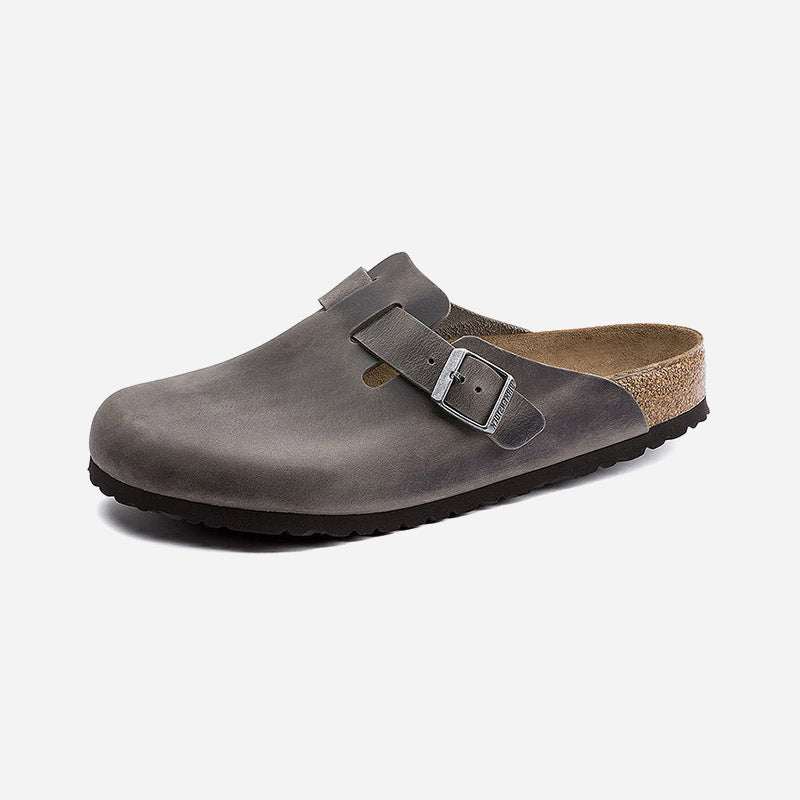Birkenstock Unisex Boston Soft Footbed Oiled Leather