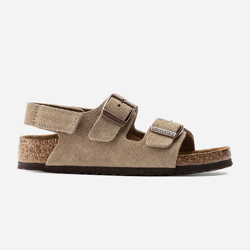 Birkenstock Kid's Milano HL Suede Suede Leather