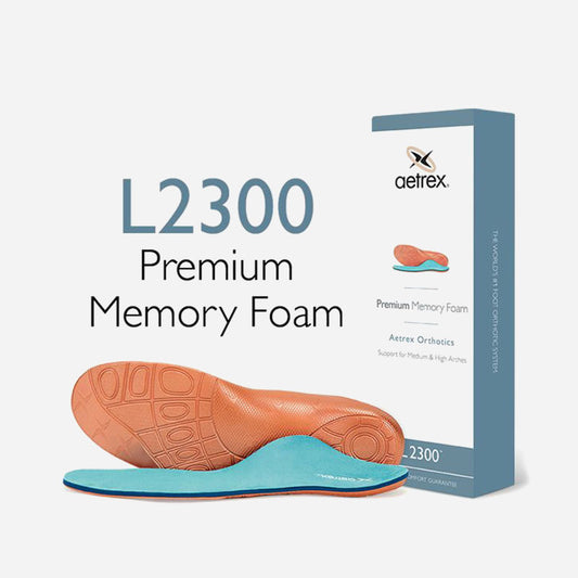 Aetrex Men's Premium Memory Foam Orthotics - Insole For Extra Comfort