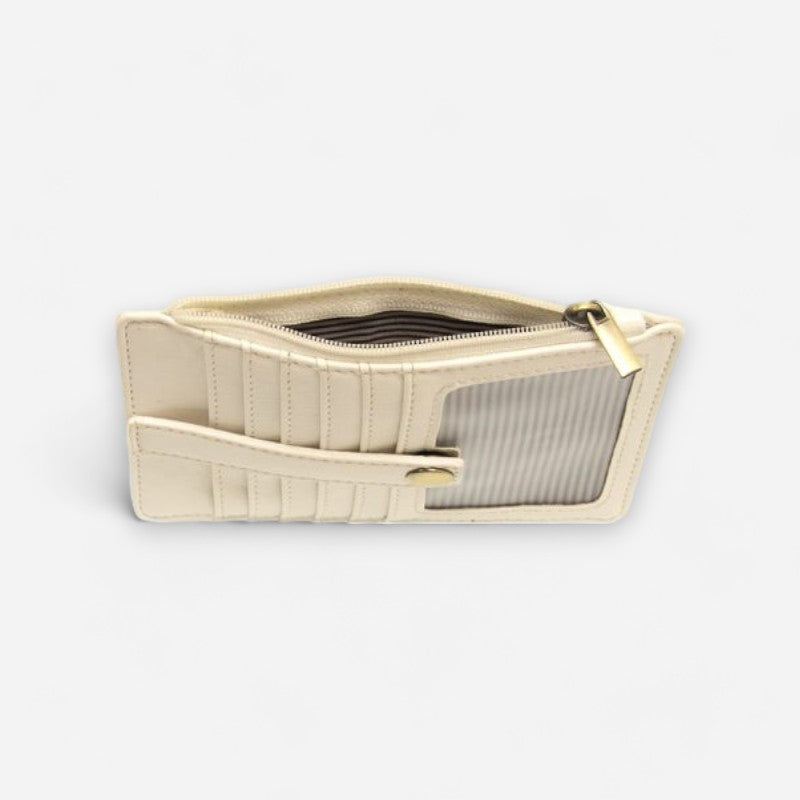 New Penny Mini Travel Wallet White