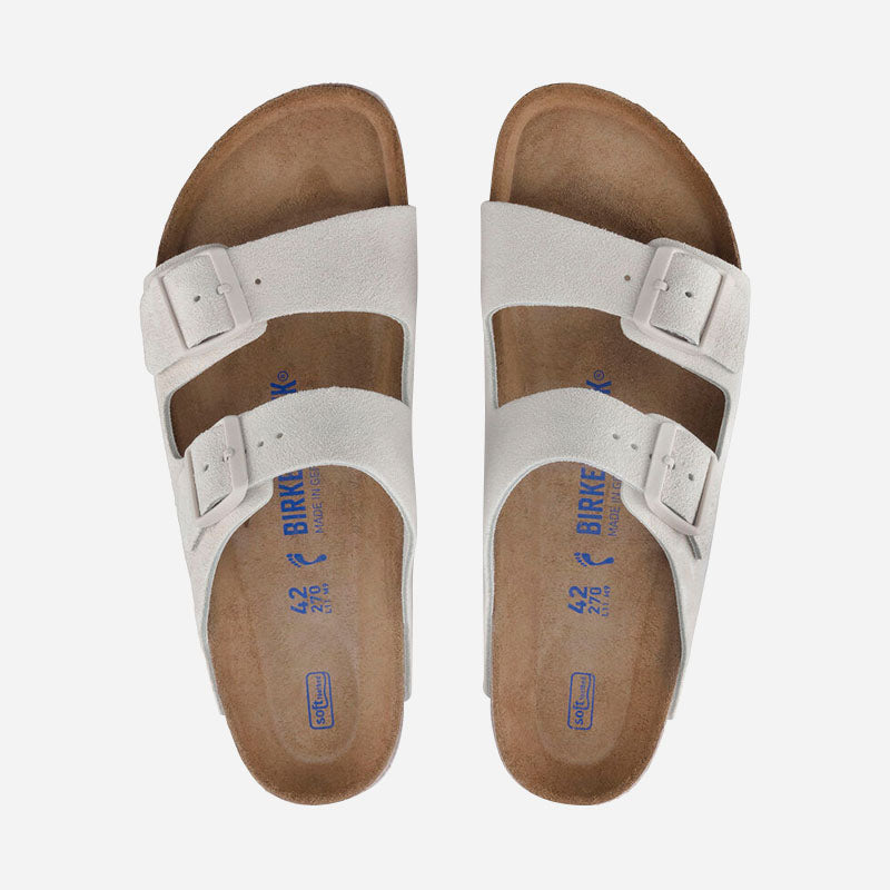 Birkenstock Unisex Arizona Soft Footbed Suede Leather