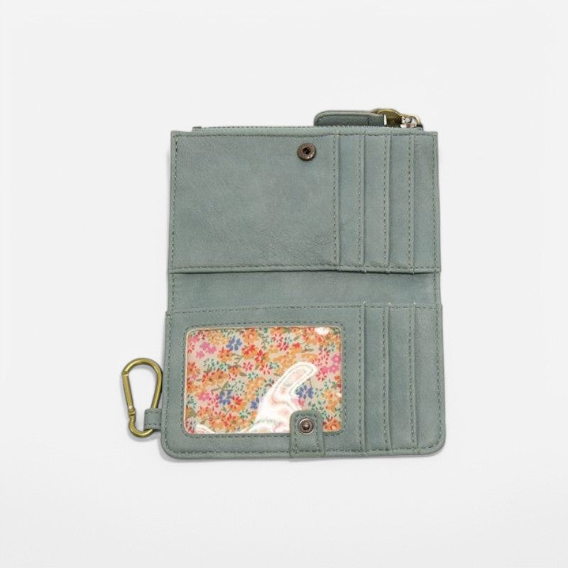 Joy Susan Bobbie Bifold Wallet w/Carabiner