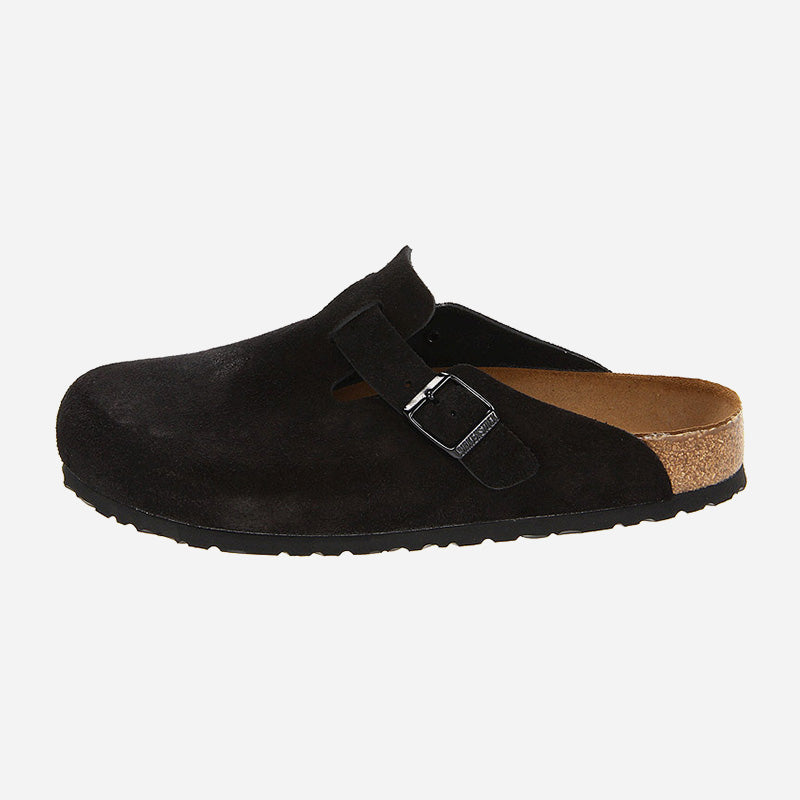 Birkenstock Unisex Boston Soft Footbed Suede Leather