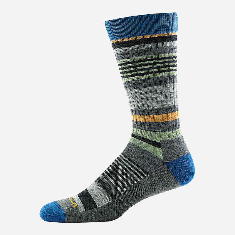 Darn Tough Men's Unstandard Stripe Crew Lightweight With Cushion