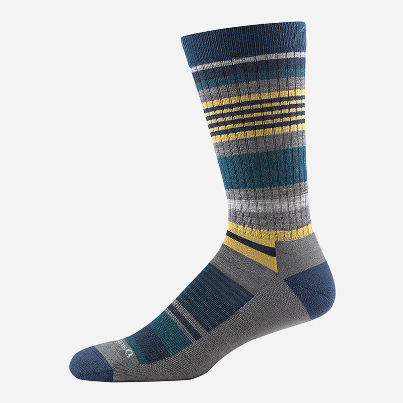 Darn Tough Men's Unstandard Stripe Crew Lightweight With Cushion