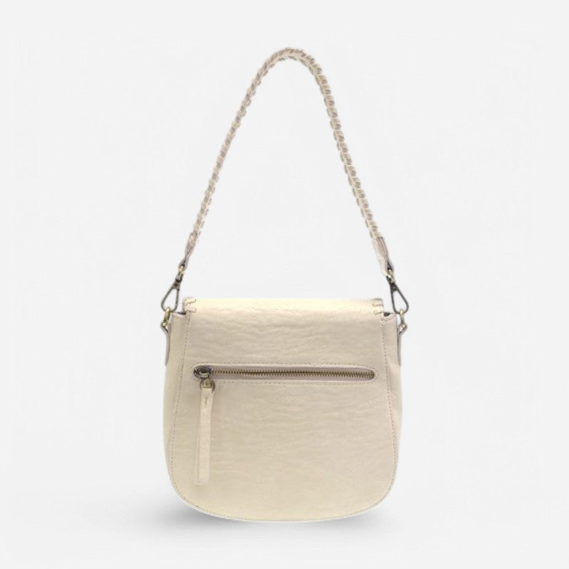 Joy Susan Annie Whipstitch Saddle Convertible Crossbody