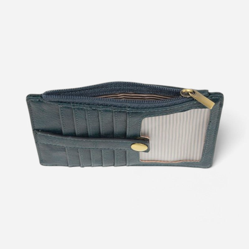 New Penny Mini Travel Wallet Dark Turquoise