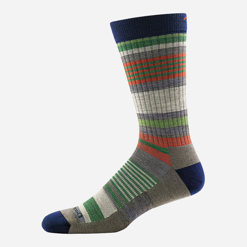 Darn Tough Men's Unstandard Stripe Crew Lightweight With Cushion
