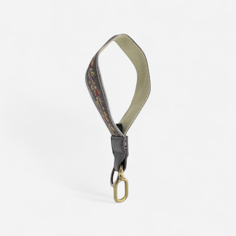 Joy Susan 1.5" Floral Swag Wristlet Keychain