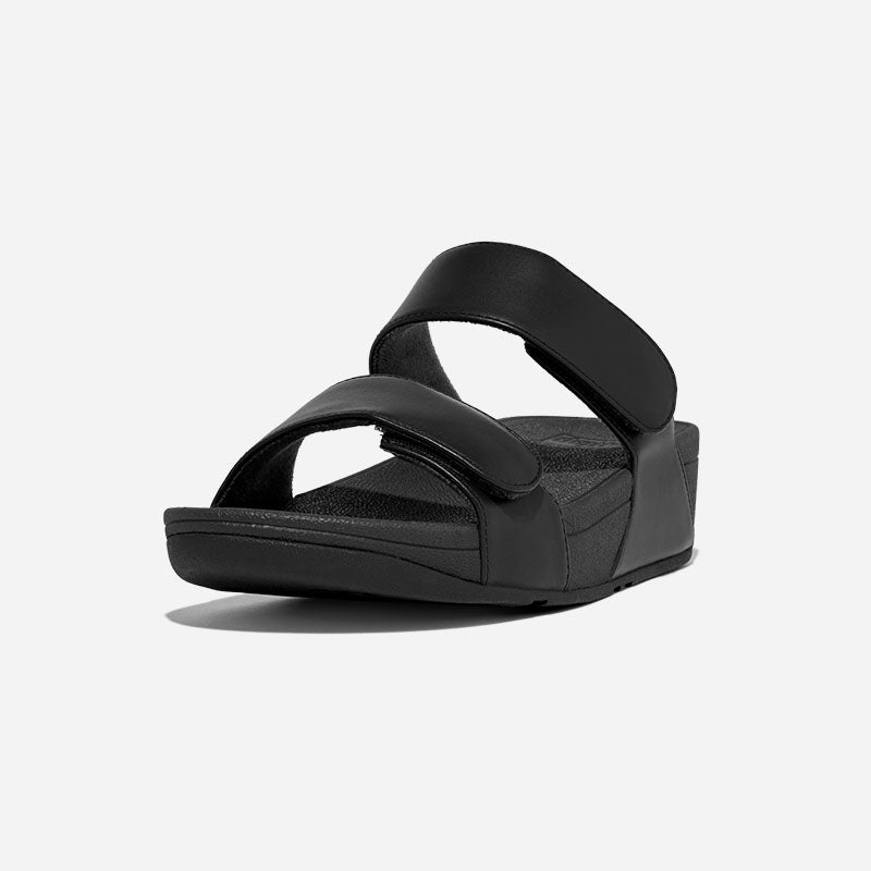 FitFlop Lulu Adjustable Leather Slides