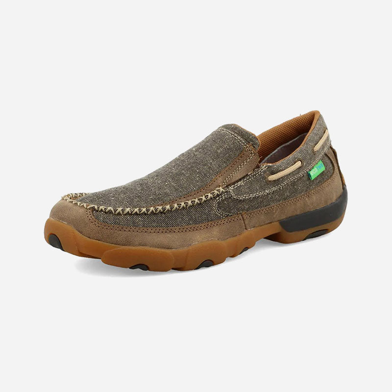 Twisted X Men's Dust Slip-On Driving Moc