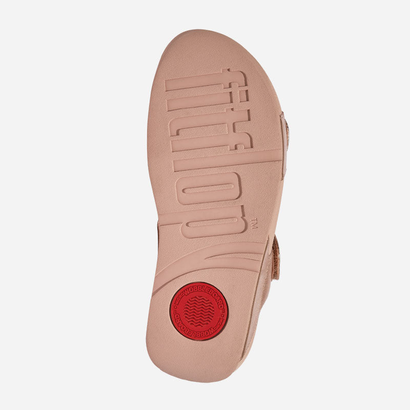 FitFlop Lulu Adjustable Leather Slides