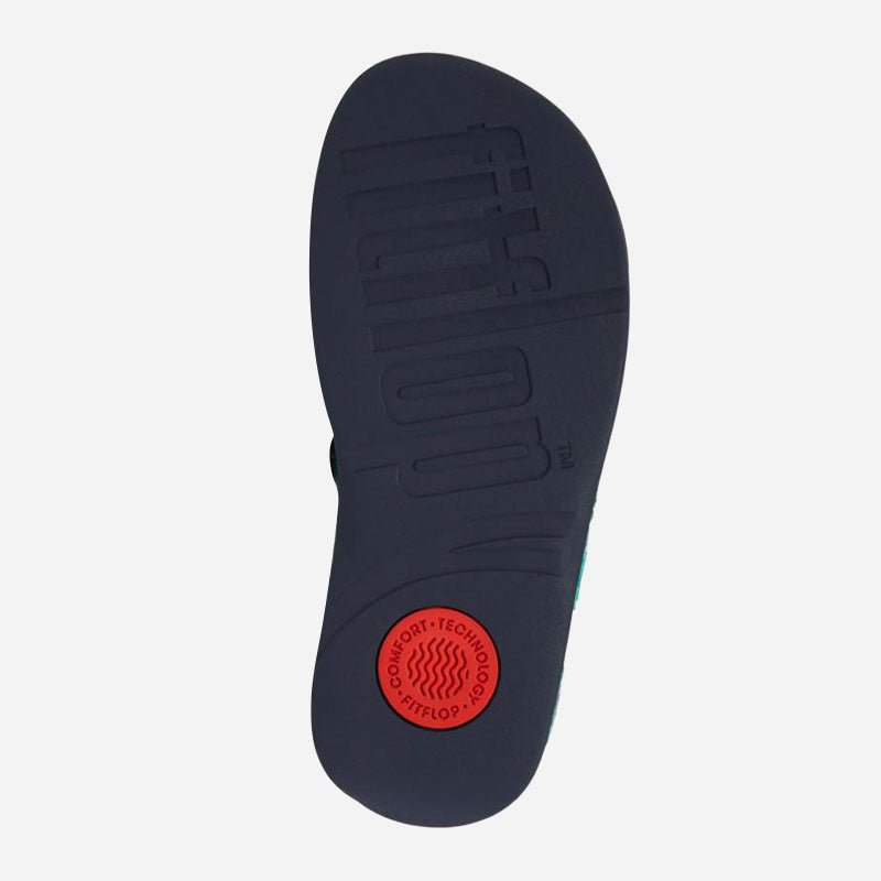 FitFlop Surfa Geo-Webbing Toe-Post Sandals