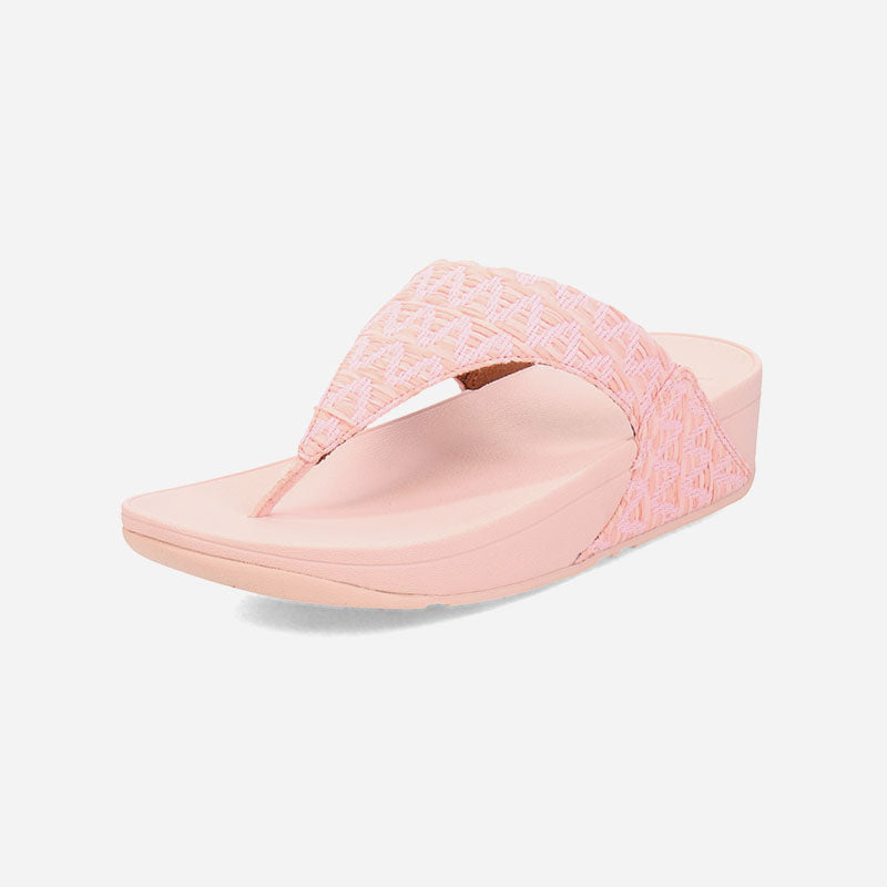 FitFlop Lulu Geo-Webbing Toe-Post Sandals