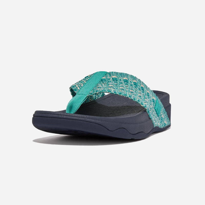 FitFlop Surfa Geo-Webbing Toe-Post Sandals