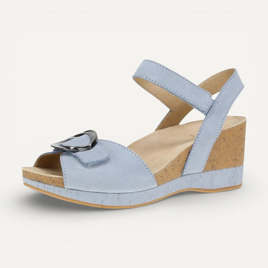 Stella Sky Nubuck Leather