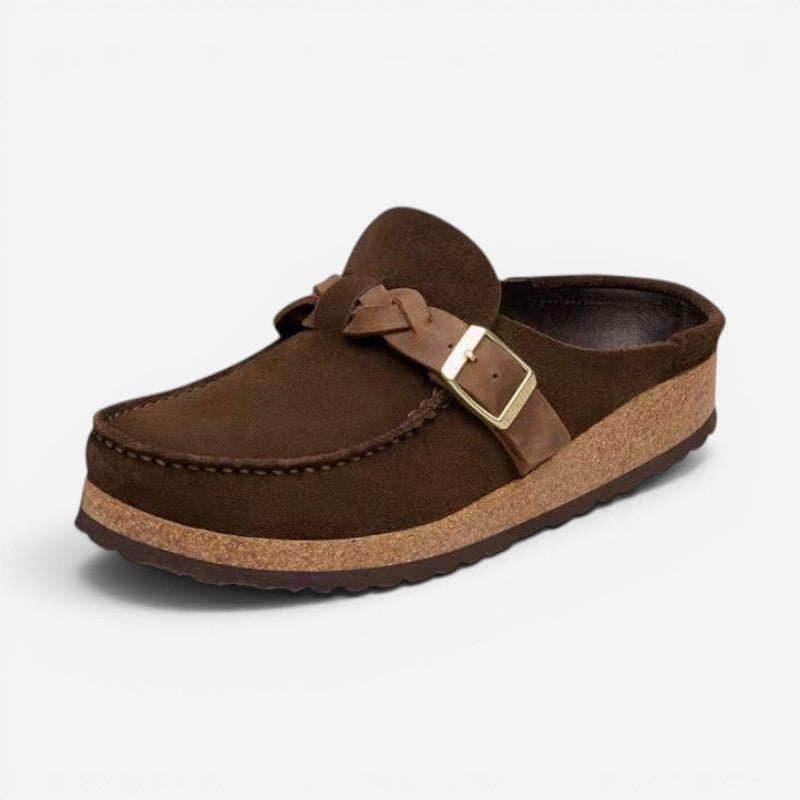 Buckley Braided Carafe Suede Leather Narrow – Sole Provisions