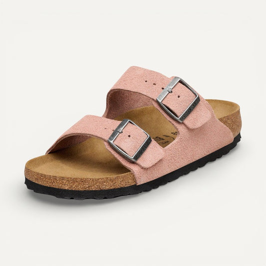 Arizona Pink Clay Suede Leather Regular