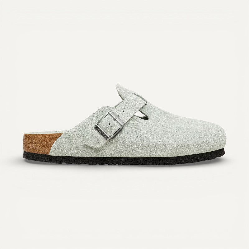 Boston Soft Footbed Age Suede Leather Narrow