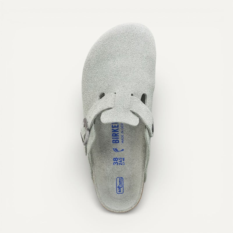 Boston Soft Footbed Age Suede Leather Narrow