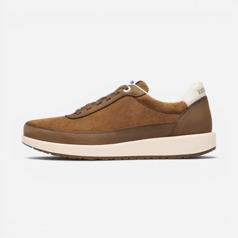 Cotton Crew Stripe Oatmeal Pure Sage