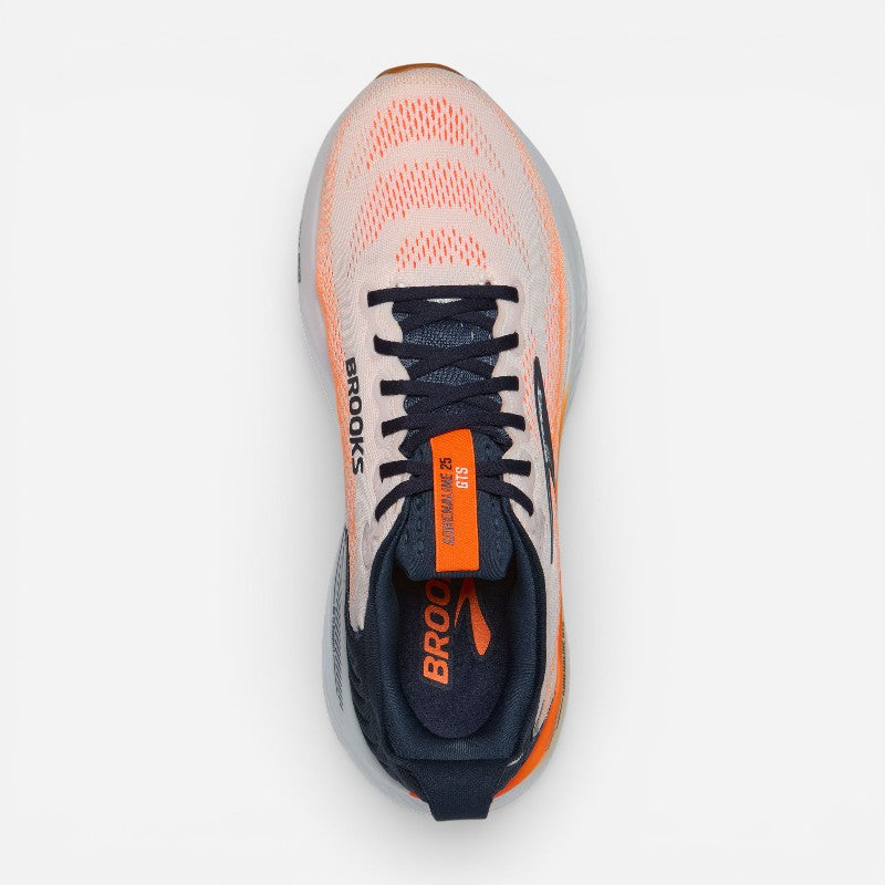 Men's Adrenaline Gts 25 White/Spellbound/Orange