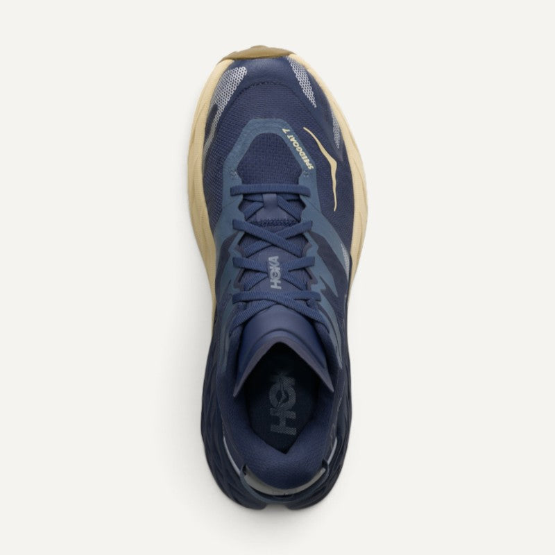 MEN'S SPEEDGOAT 7 VARSITY NAVY/BARLEY FLOUR