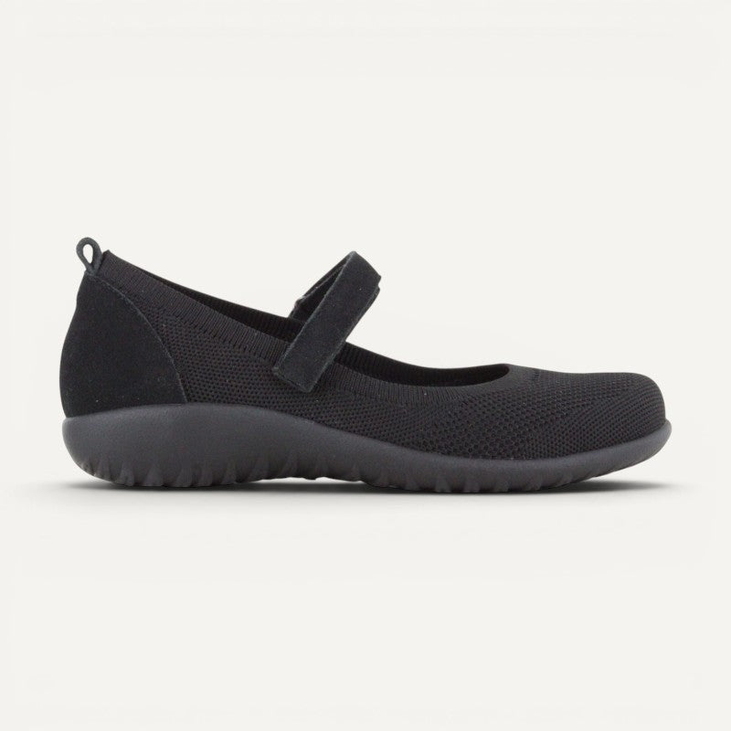 taranaki mary jane knit blac