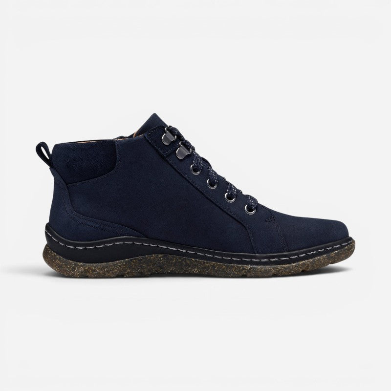 Orlene Top Navy Suede