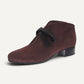 Lace Boot Eggplant Suede