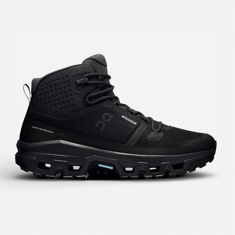 Men's Cloudrock Mid Waterproof Black/Black