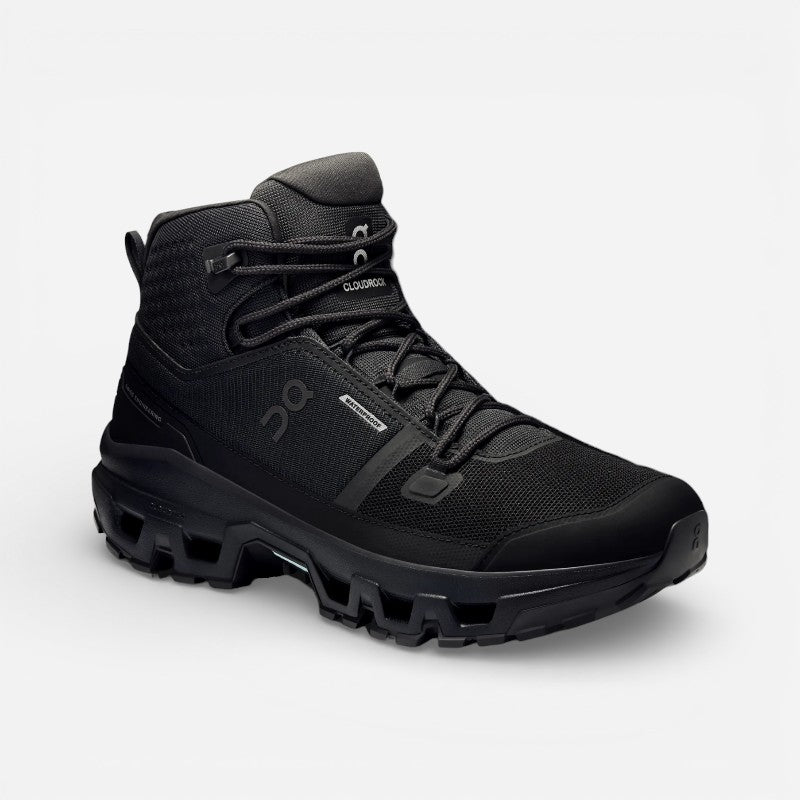 Men's Cloudrock Mid Waterproof Black/Black