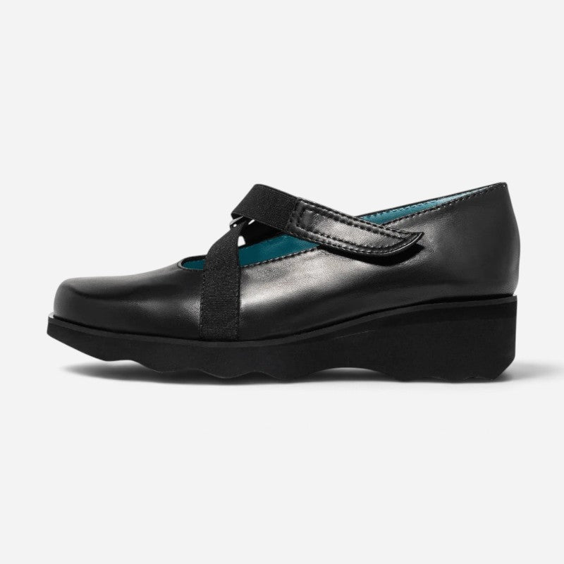 Koichi 42305300H Black Nappa/Black Elastic