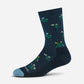 Wildflower Crew Lightweight With Cushion Midnight