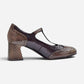 Dacy T-Strap Cafe/Burdeos