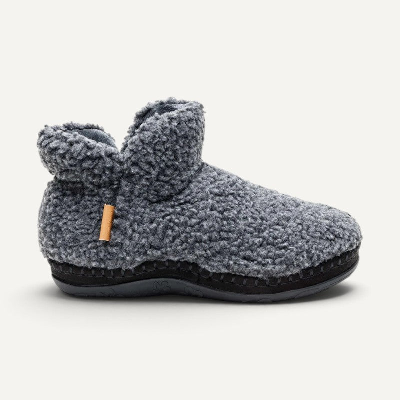 Malina Slipper Charcoal