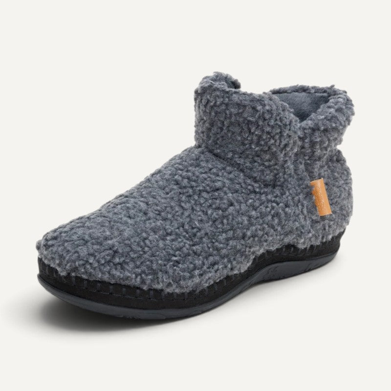Malina Slipper Charcoal
