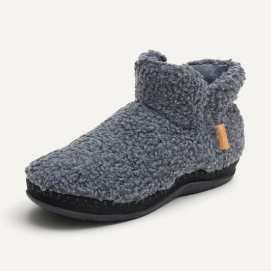 Malina Slipper Charcoal