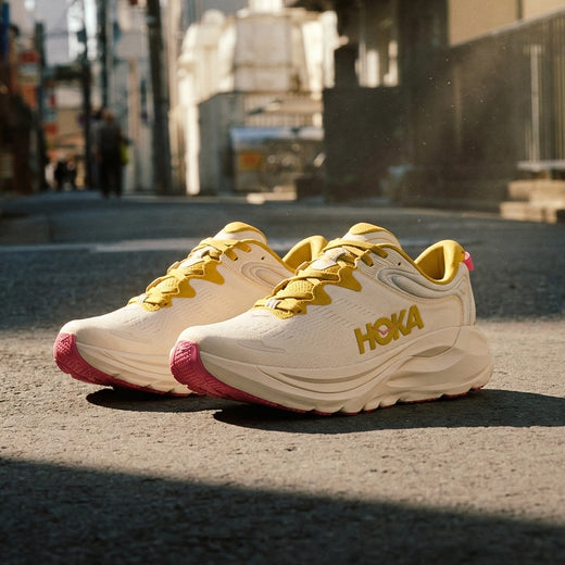HOKA Gaviota 6 Birch/Yellow Gold