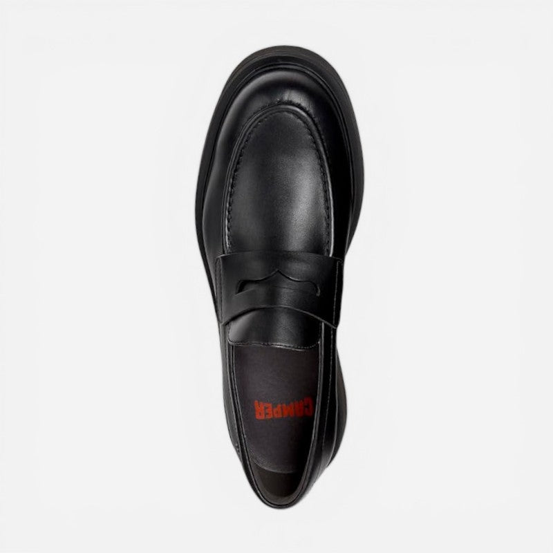 Men's Norman K101001 Black Leather