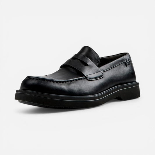 Men's Norman K101001 Black Leather