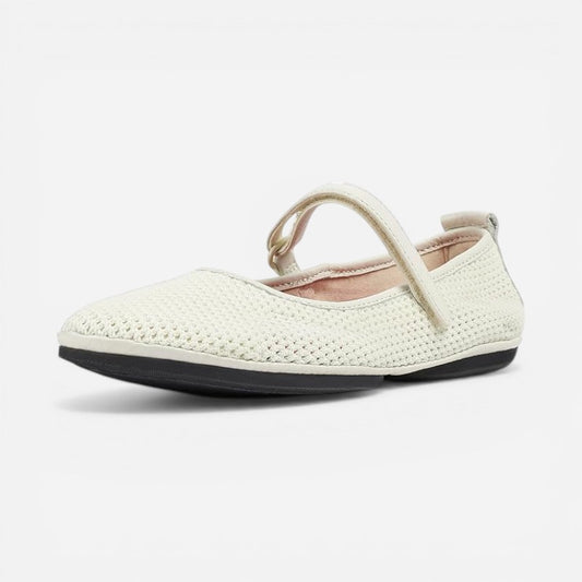 Right Nina K201402 White Natural Textile