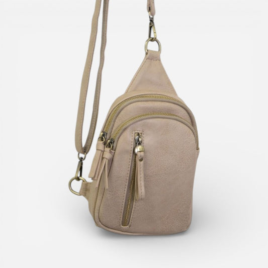 Skyler Sling Bag Parchment