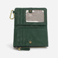 Bobbie Bifold Wallet With Carabiner Deep Green