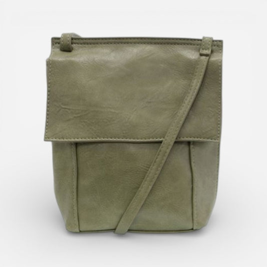 Jensy Front Flap Crossbody Eucalyptus
